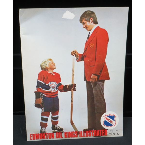 1973-74 Edmonton Oil Kings Program Magazine
