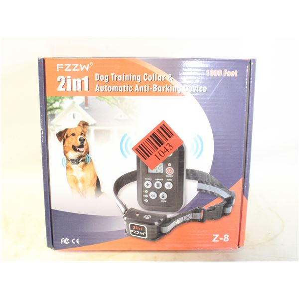 FZZW – 2 IN 1 DOG TRAINING COLLAR & AUTOMATIC