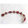Image 1 : RED GEMSTONE GP BRACELET