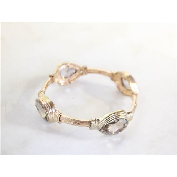 MOV BRACELET FROM ANK JEWELERY GP SMOKE CRYSTAL