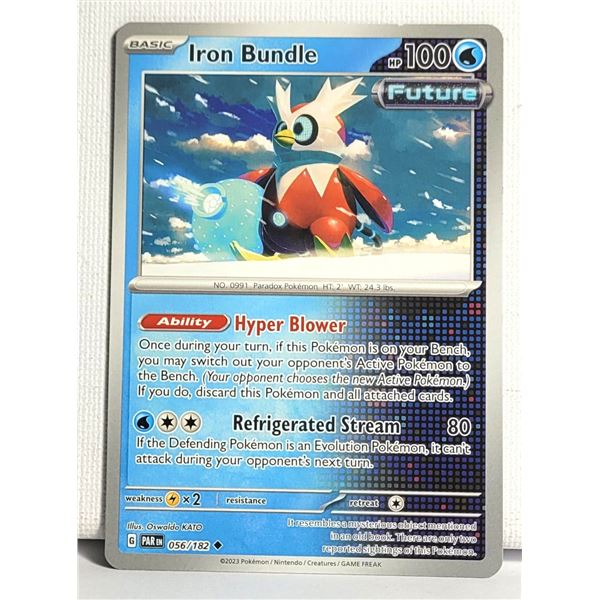 3)  IRON BUNDLE BASIC 2023 POKEMON