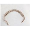 Image 1 : MULTI-ROW GP CRYSTAL ELEGANT BRACELET