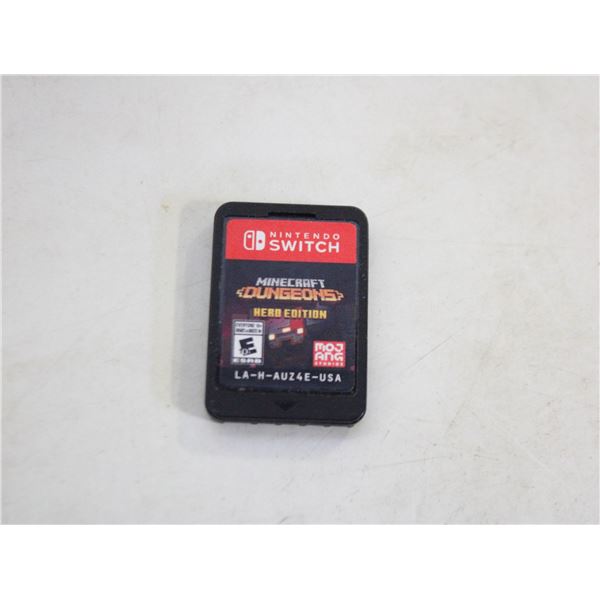 NINTENDO SWITCH MINECRAFT DUNGEONS GAME