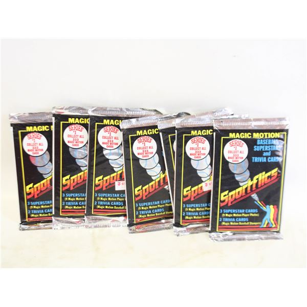 LOT OF ASSORTED SEALED BASEBALL CARDS