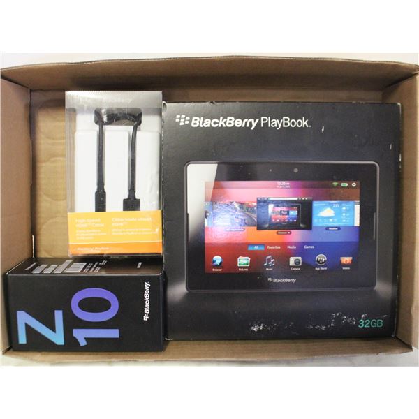BLACKBERRY Z10, PLAYBOOK, & CABLE ACC