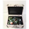 Image 1 : SCUUBE BRAND PARIS WOOD BOX W VTG. MARBLES