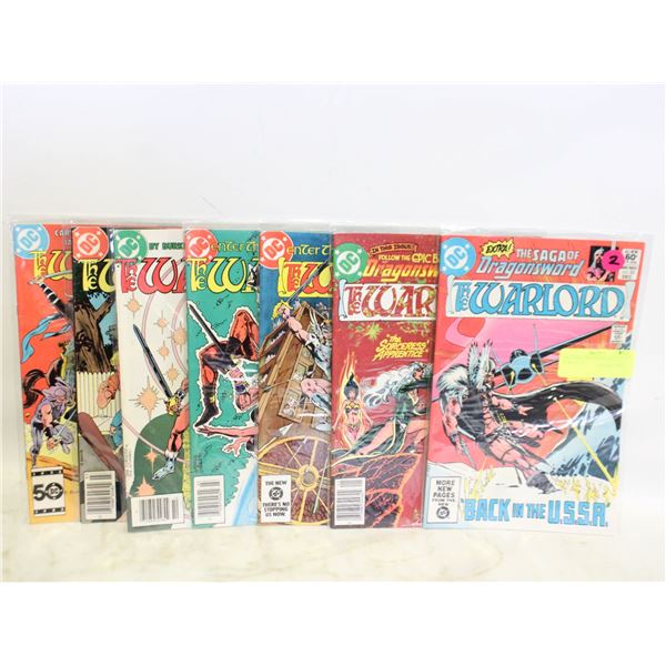 THE WARLORD SERIES – #52, 53, 75, 79, 86, 91, 95