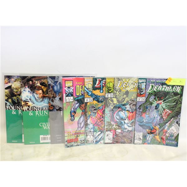 DEATHLOK/CIVIL WAR – VARIOUS (7 COMICS)