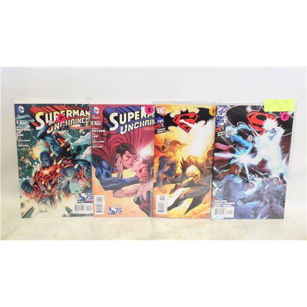 SUPERMAN UNCHAINED + SUPERMAN/