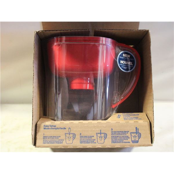 BRITA METRO PITCHER – RED – NEW IN BOX