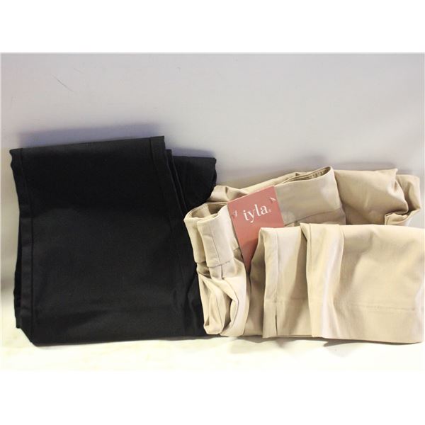 SZ. SMALL BLACK & SZ. MED. TAUPE IYLA CLASSIC