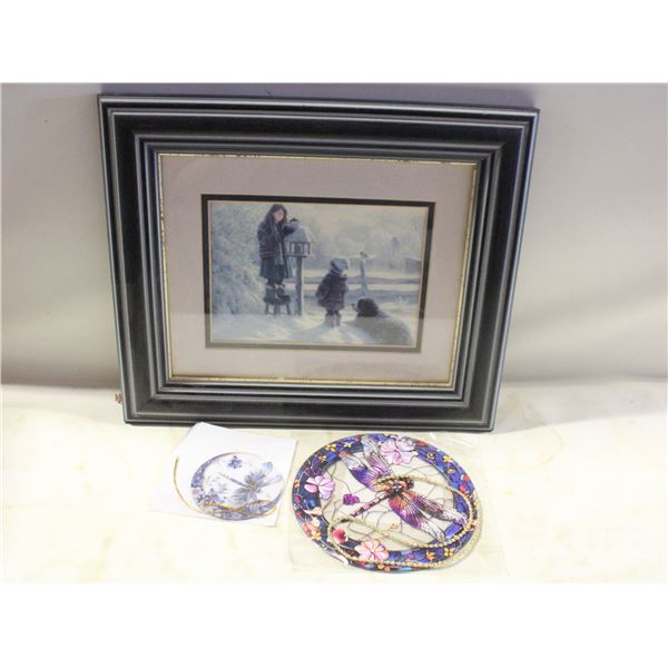ROBERT DUNCAN PRINT W 2 SUNCATCHERS
