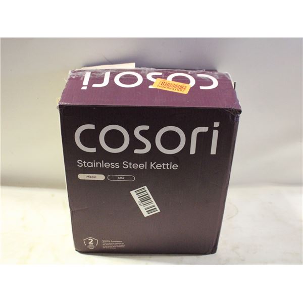COSORI – ELECTRIC KETTLE – STAINLESS STEEL