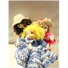 Image 1 : VTG. HANDMADE CROCHET DOLL & 2 MUSICAL DOLLS