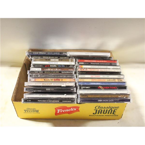 SEALED 27 MUSIC CD'S PATTY LOVELESS, CRYSTAL