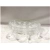 Image 1 : ANCHOR HOCKING VTG. GRAPEVINE 4 SNACK SET
