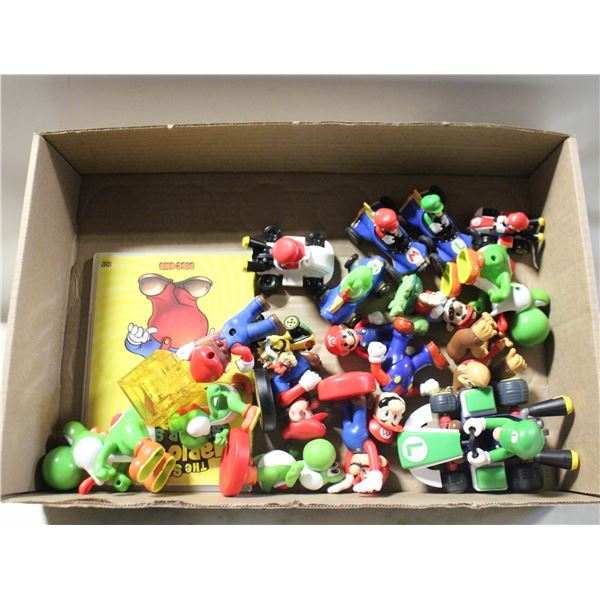 MARIO DVD & MARIO COLLECTOR TOYS