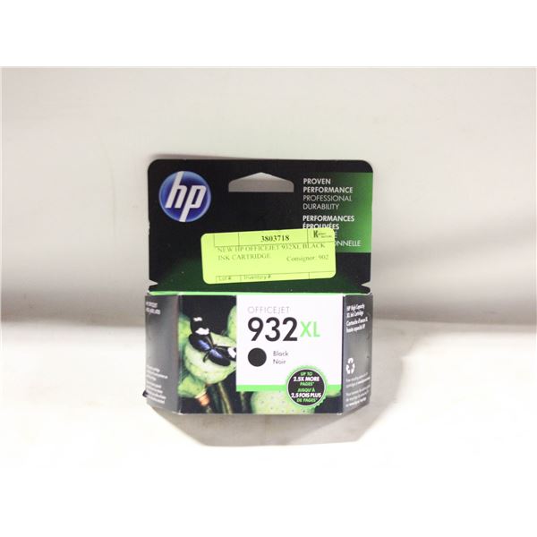 NEW HP OFFICEJET 932XL BLACK INK CARTRIDGE