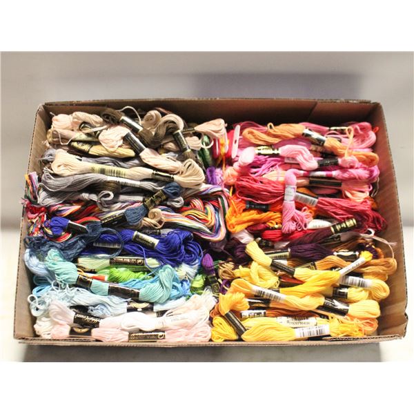 EMBROIDERY THREAD LOT