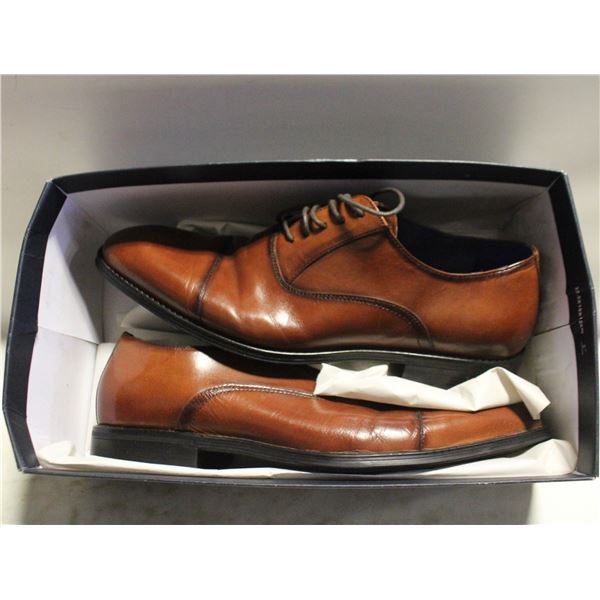 PAIR OF MEN'S STEVE MADDEN BROWN LEATHER