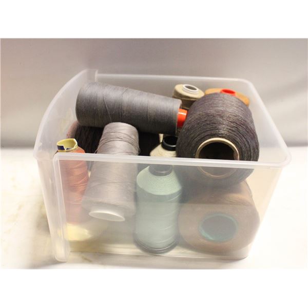 LARGE ROLLS SEWING THREAD LOT