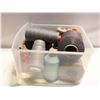 Image 1 : LARGE ROLLS SEWING THREAD LOT