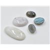 Image 1 : #331-NATURAL LABRADORITE & MOONSTONES  105.35CT