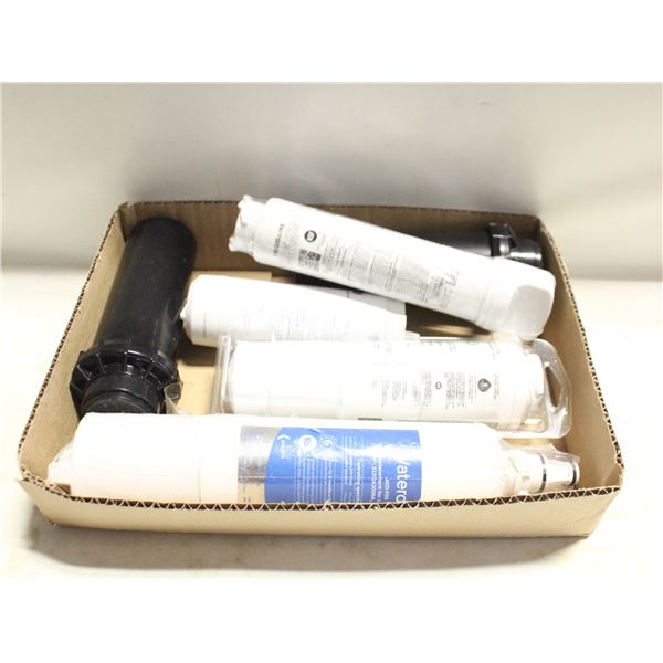 FLAT OF ASSORTED WATER FILTERS