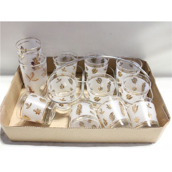 12 MID-CENTURY-MODERN LIBBEY