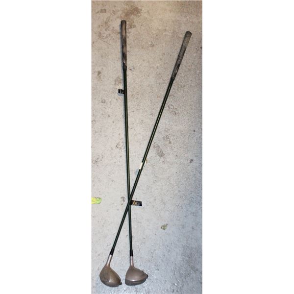 MACGREGOR LEFT HAND 3 AND 5 WOODS MED