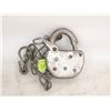 Image 1 : RAILWAY SWITCH LOCK STAMPED CNR W/CHAIN