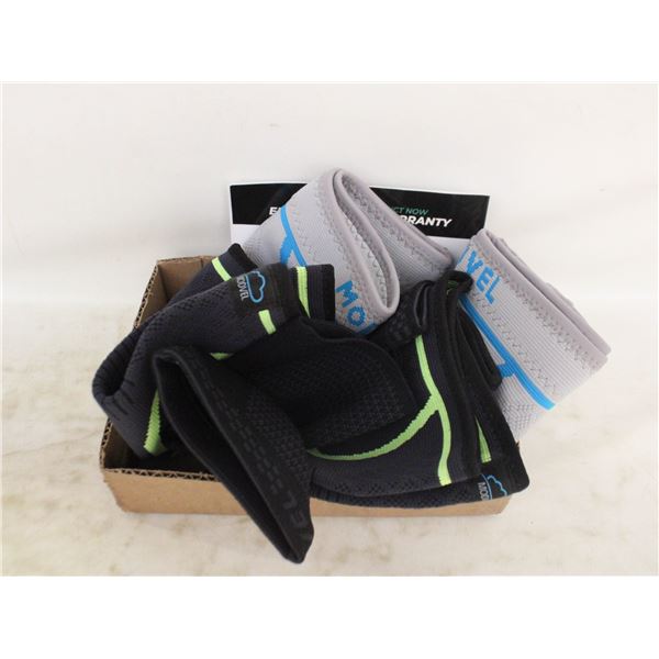 FLAT OF ASSORTED KNEE BRACES