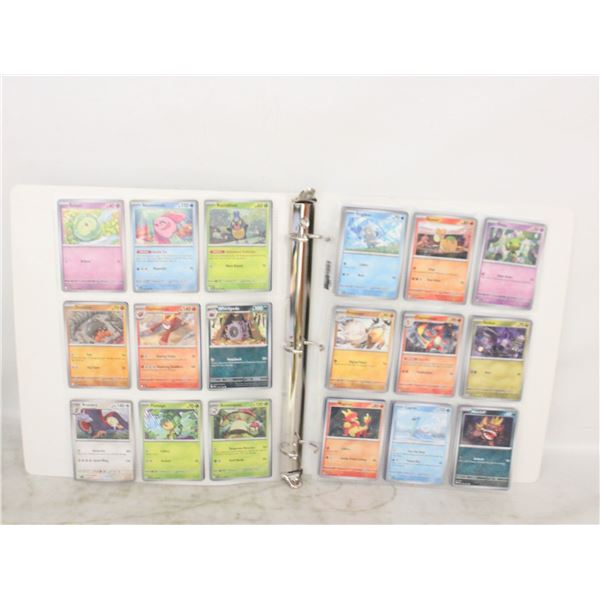 BINDER OF POKEMON CARDS