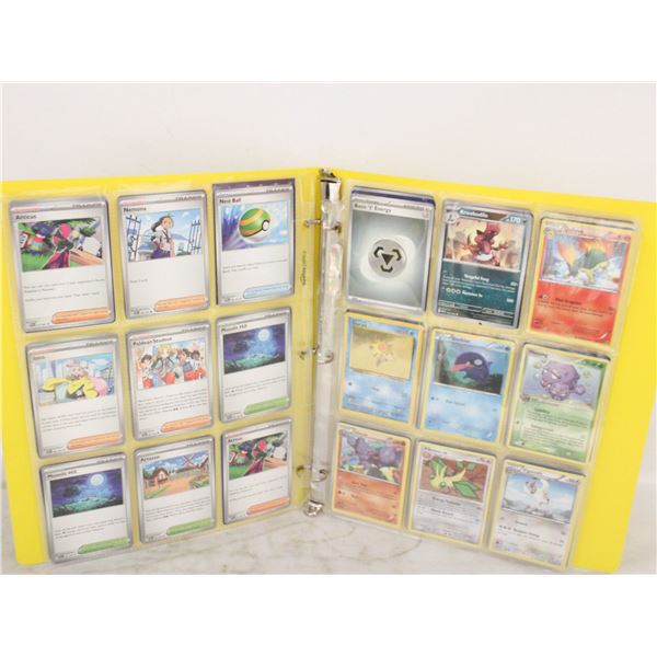 BINDER OF POKEMON CARDS