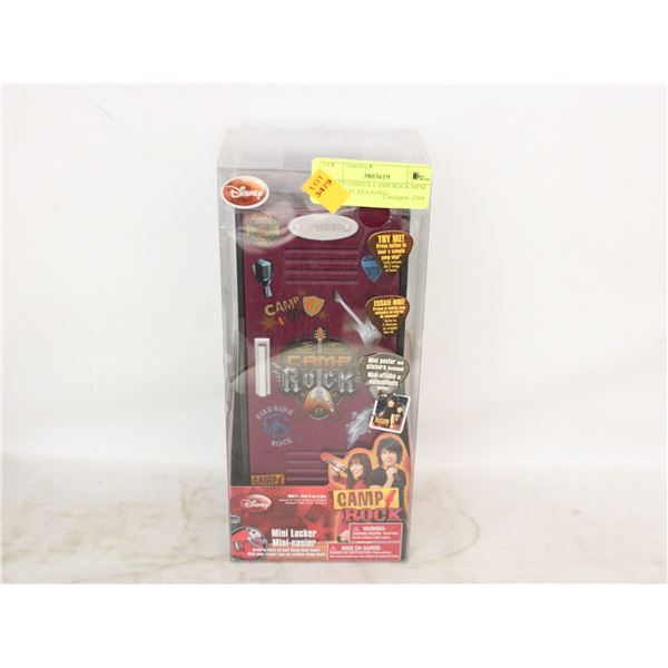 SEALED DISNEY CAMP ROCK MINI LOCKER PLAYS SONG-