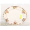 Image 1 : VINTAGE ROYAL PETAL ENGLAND 16" X 12" OVAL SERVING