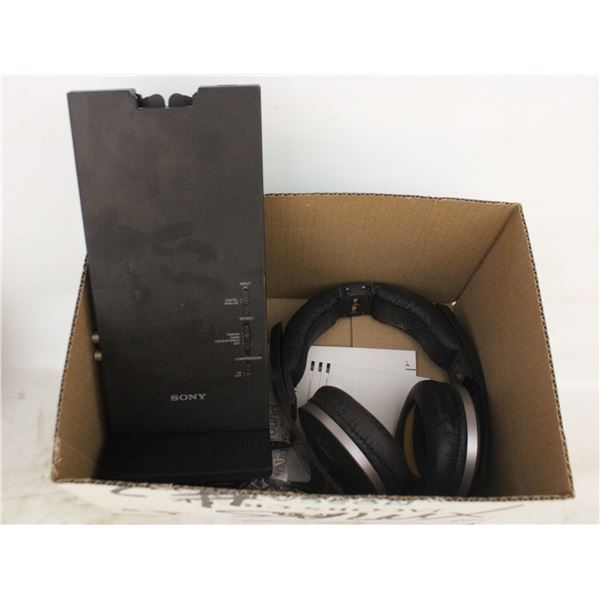 SONY DIGITAL WIRELESS HEADPHONES W CHARGING DOCK