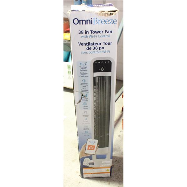 38 INCH OMNIBREEZE TOWER FAN WITH