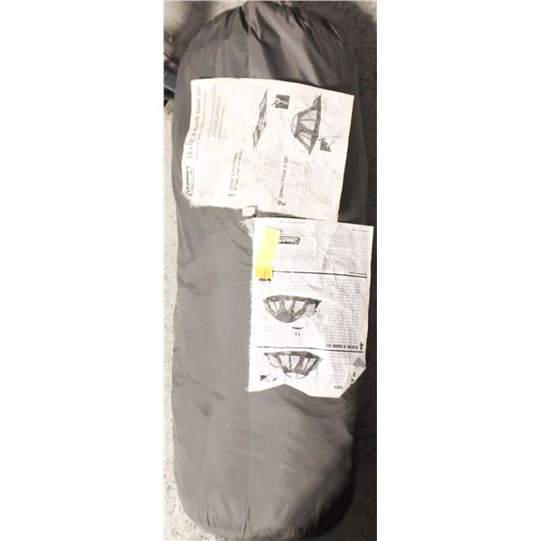 COLEMAN 3 ROOMS CAMPING DOME TENT