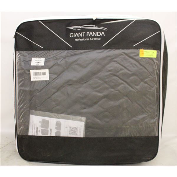 NEW GIANT PANDA CAR SEAT COVERS JEEP WRANGLER RED