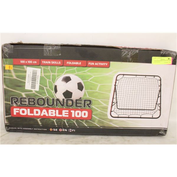 NEW W BOX REBOUNDER FOLDABLE SOCCER NET