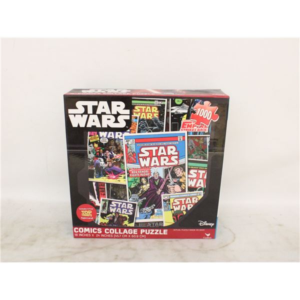SEALED DISNEY STARWARS 1000PC PUZZLE COMICS