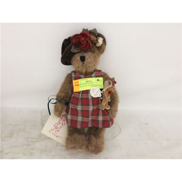 VINTAGE BOYDS BEARS MOMMA+BABY BEAR W/TAGS