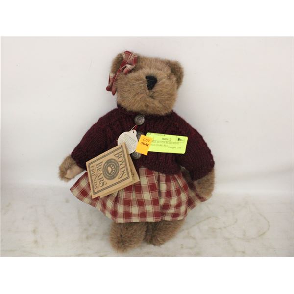 VINTAGE BOYDS BEARS BEARS + FRIENDS DARK RED