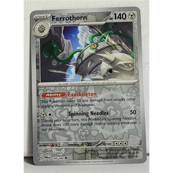 5) FERROTHORN STAGE I HOLO POKEMON