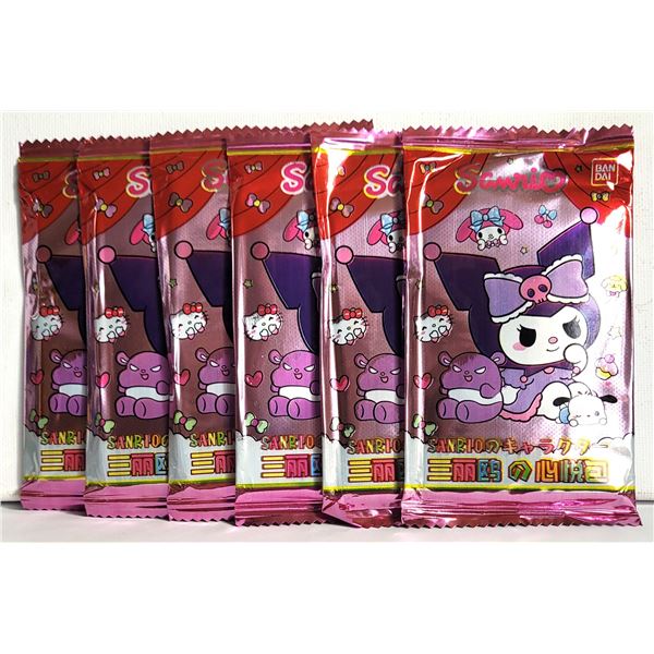 1) LOT OF 6 FACTORY SEALED SAMRIO &