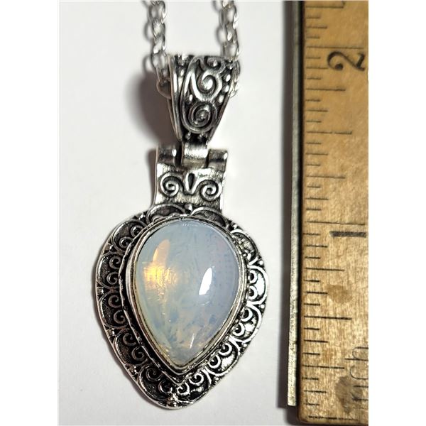 18) SILVER TONE HEAVILY CARVED