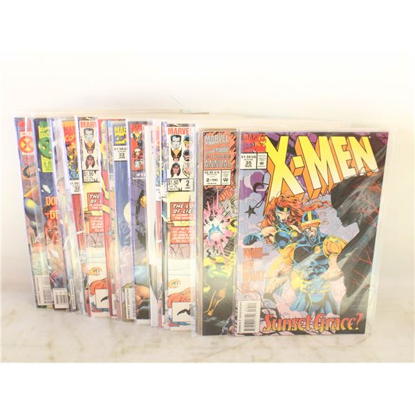 LOT OF 20 X-MEN COLLECTOR COMICS