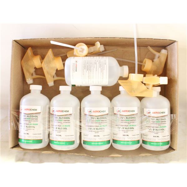 NEW 6 AEROCHEM LIQUID PUMP HAND SANITIZER