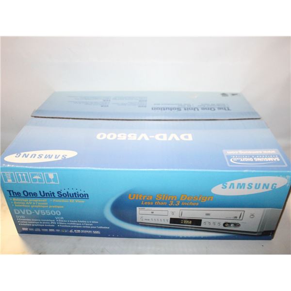 SAMSUNG DVD/VHS COMBO - NEW IN BOX